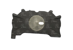 Placa de reg sola IZQ / Pan 17 - Tipo W