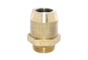 Conector Recto Rosca M16 Tubo 16mm - x1
