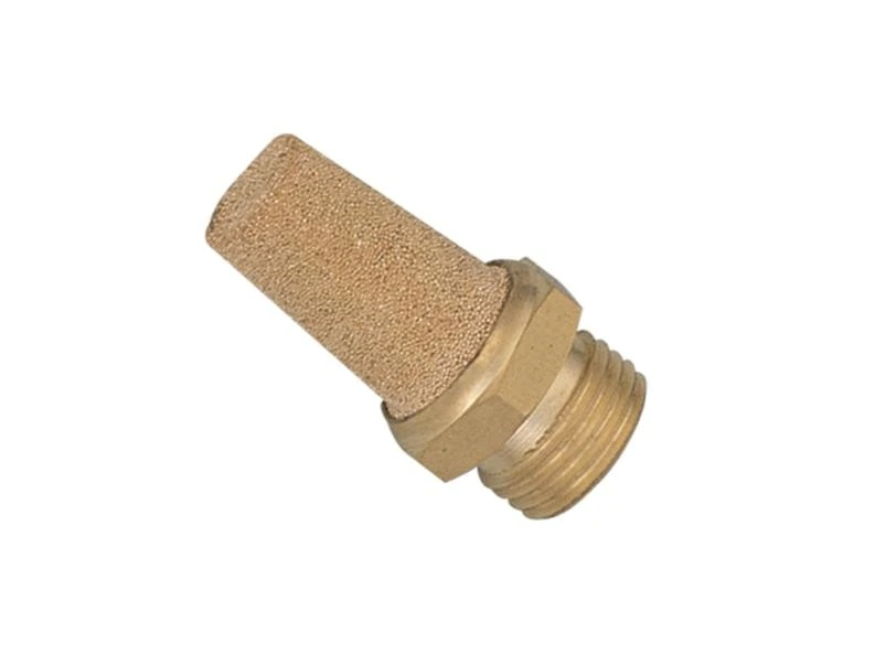 Silenciador De Bronce Rosca 1/8 - x10