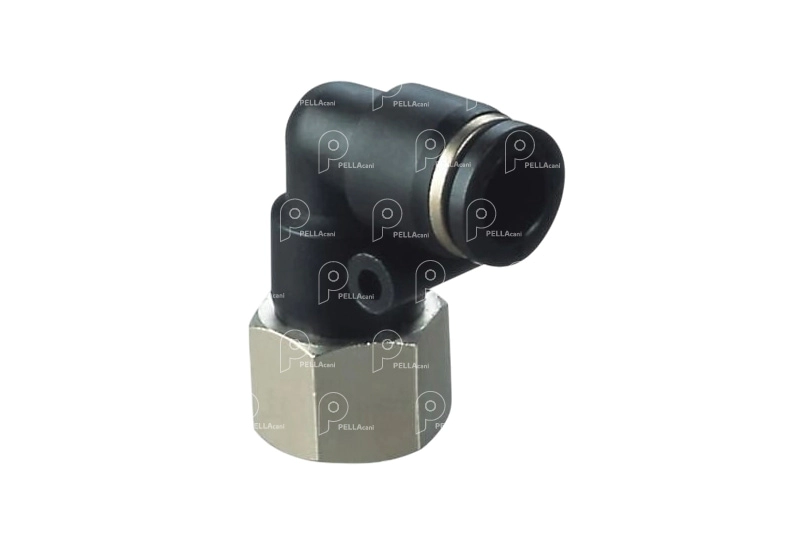 Codo 90 Tubo 6 Rosca hembra 1/4