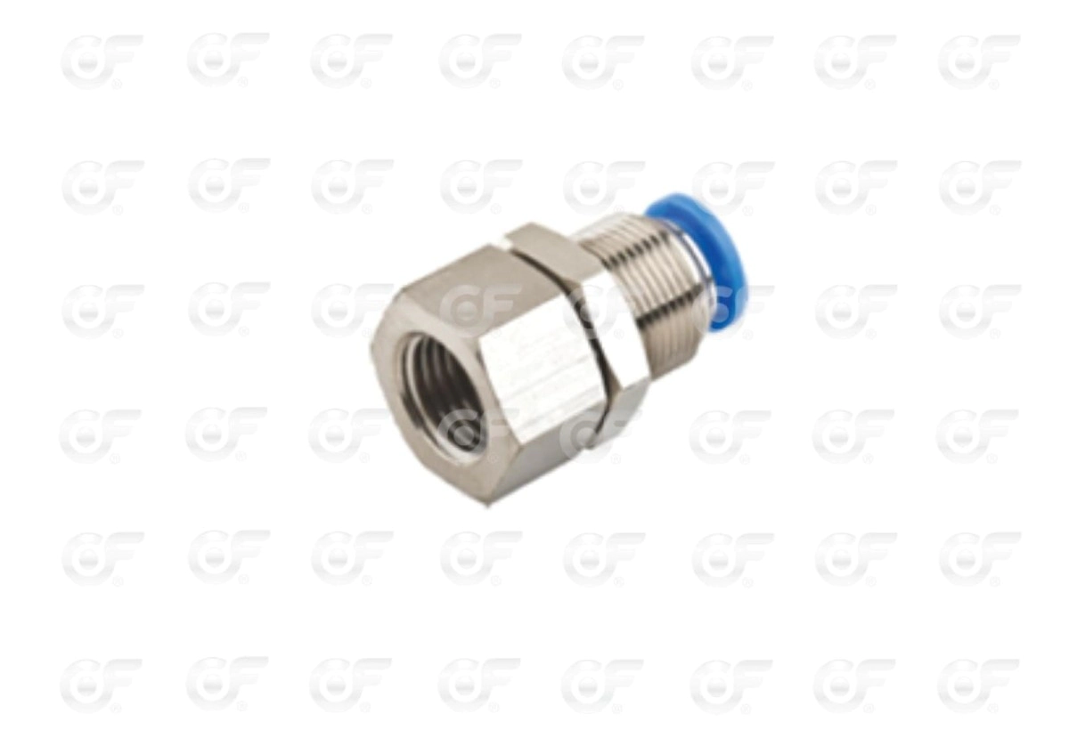 Pasa chapa hembra Tubo 12 Rosca 1/4 - x5