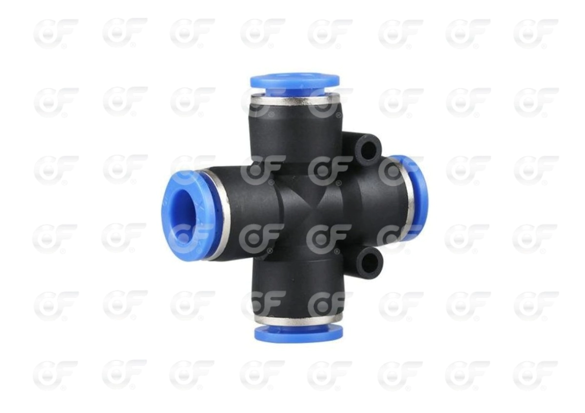 Conector en cruz tubo-tubo 10 - x5