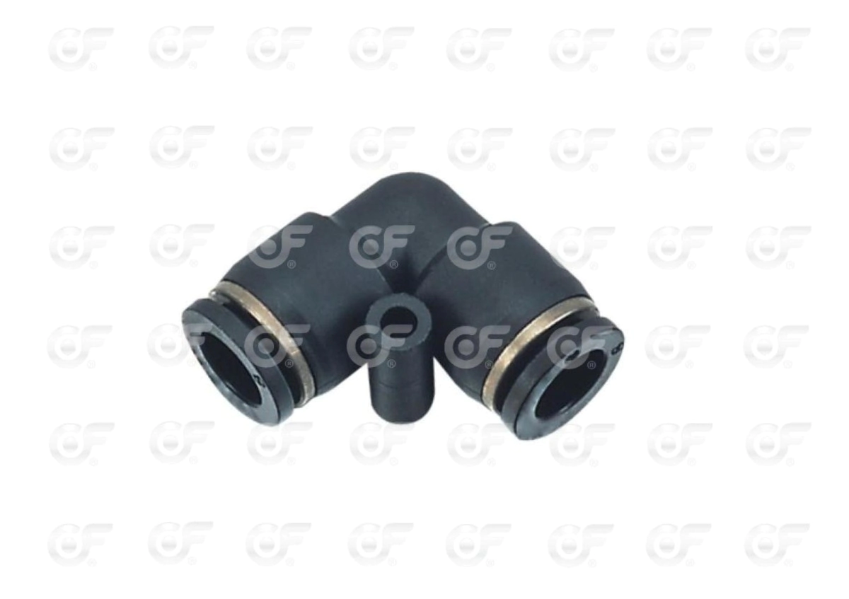 Conector en codo 90º tubo-tubo 1/4 - x10