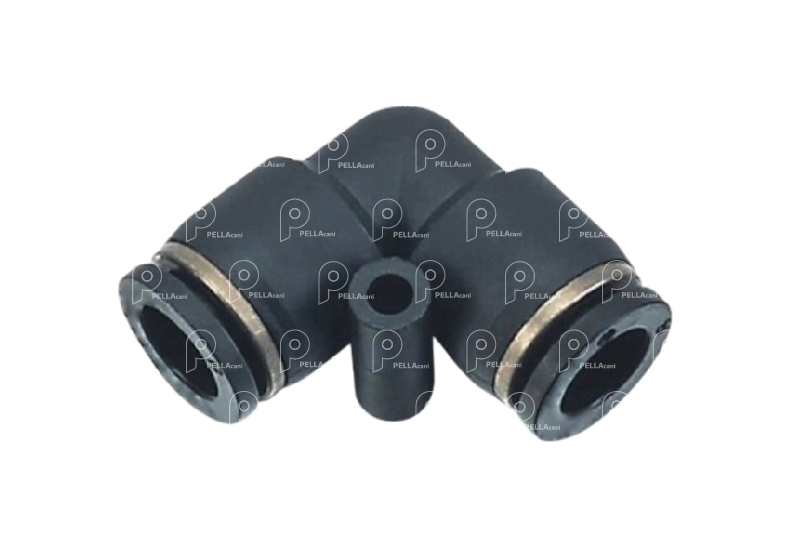 Conector Codo 90º Tubo-Tubo 12 - x5