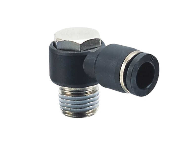 Conector Codo 90º Extra Bajo T06 R1/8 - x10
