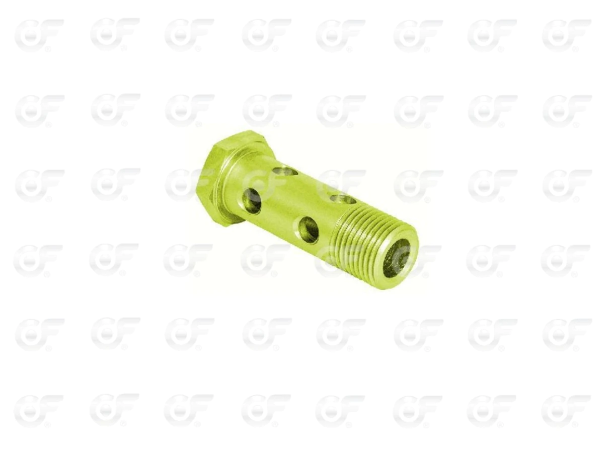 Conector Macho Tipo Banjo Doble 8M x5