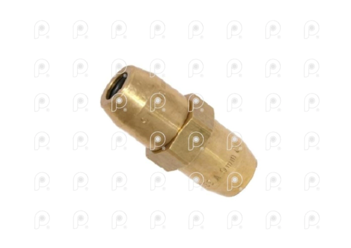 Conector Unión Doble Tubo 8mm - x1