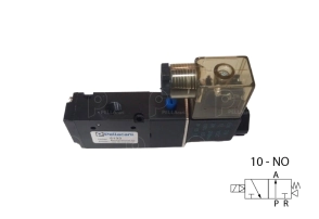 Electroválvula 3/2 vías 12V rosca 1/8 NO
