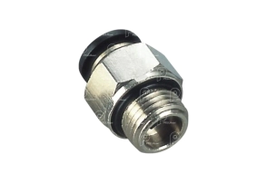 Conector Recto Tubo 12 Rosca 3/8 O-Ring - x10