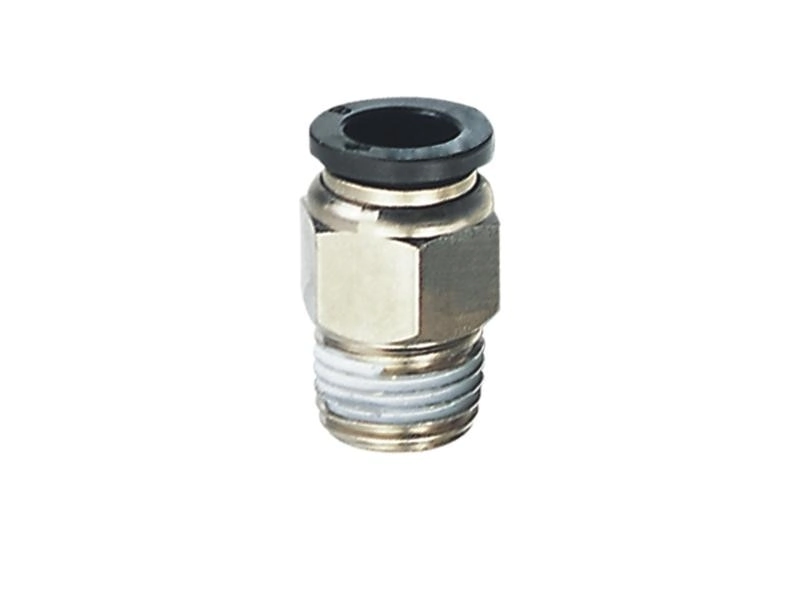 Conector Recto Tubo 8 Rosca 1/8 - x10