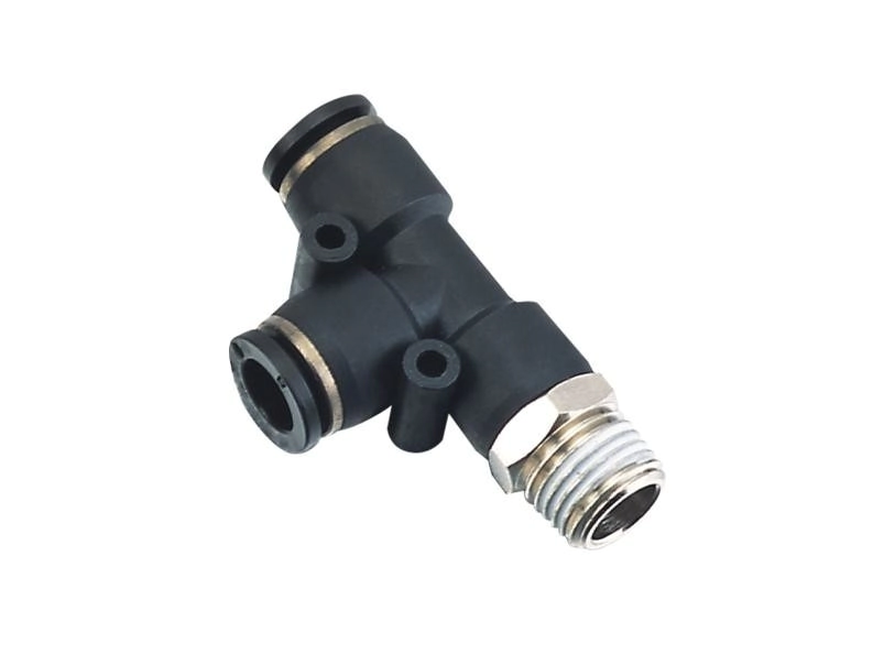 Tee Vertical Tubo 10 Rosca 1/4 - x5