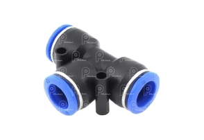 Conector Unión Tee Tubo 16 - (x2)